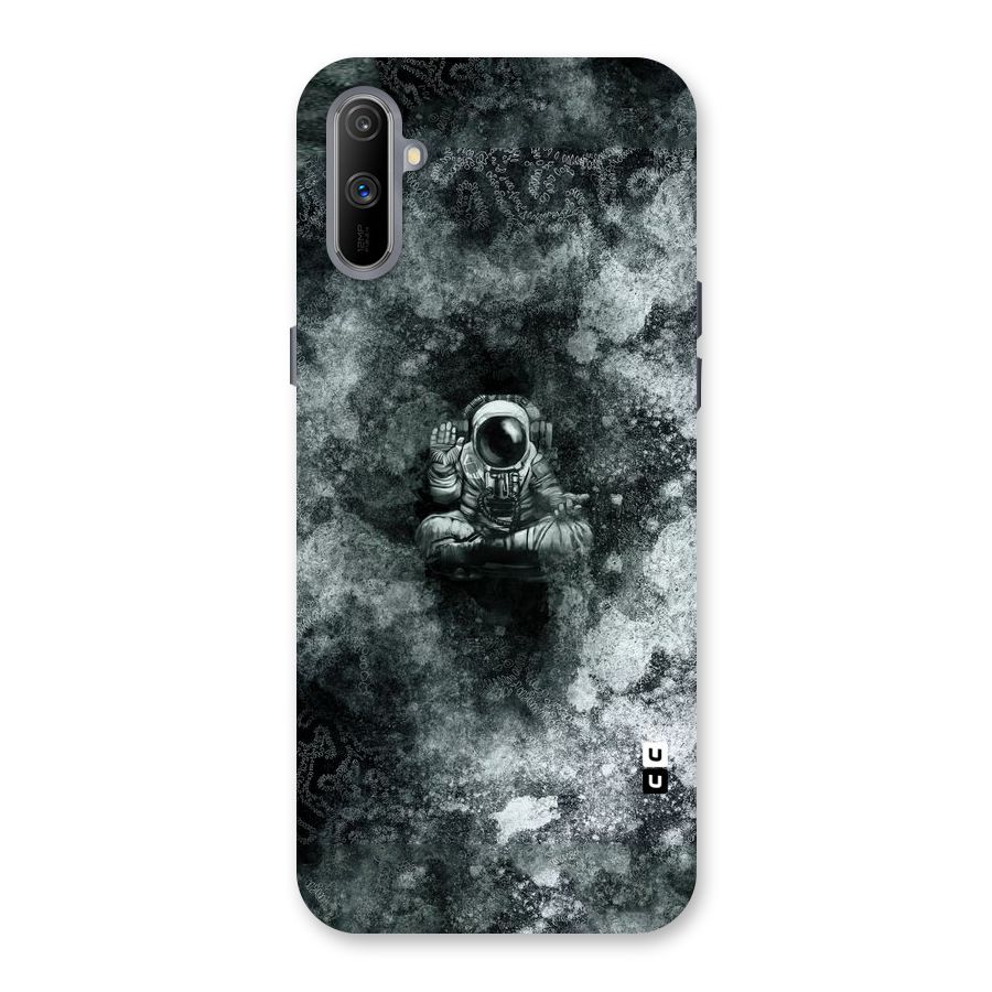 Meditating Spaceman Back Case for Realme C3