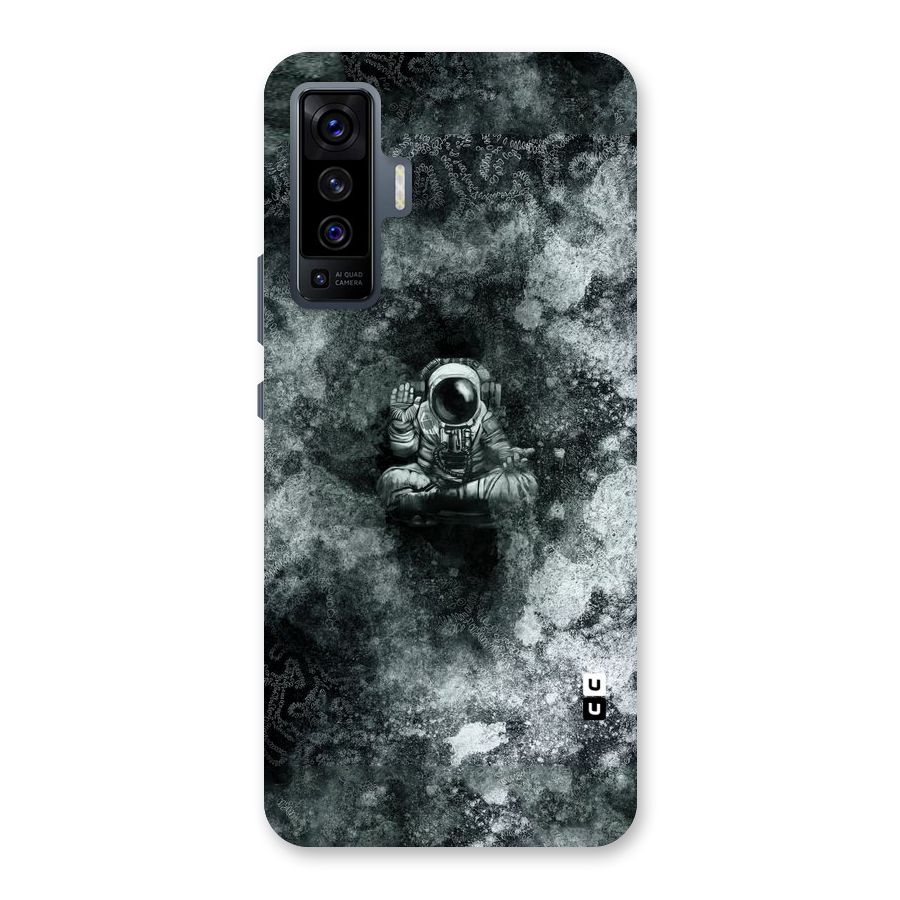 Meditating Spaceman Back Case for Vivo X50