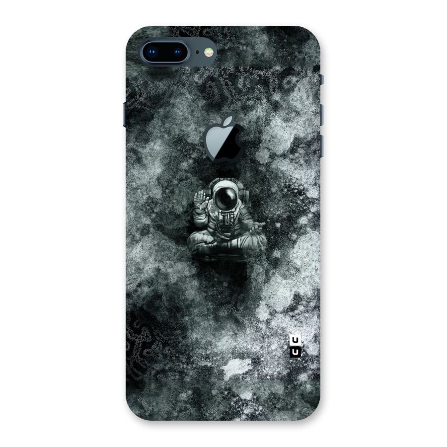 Meditating Spaceman Back Case for iPhone 7 Plus Apple Cut