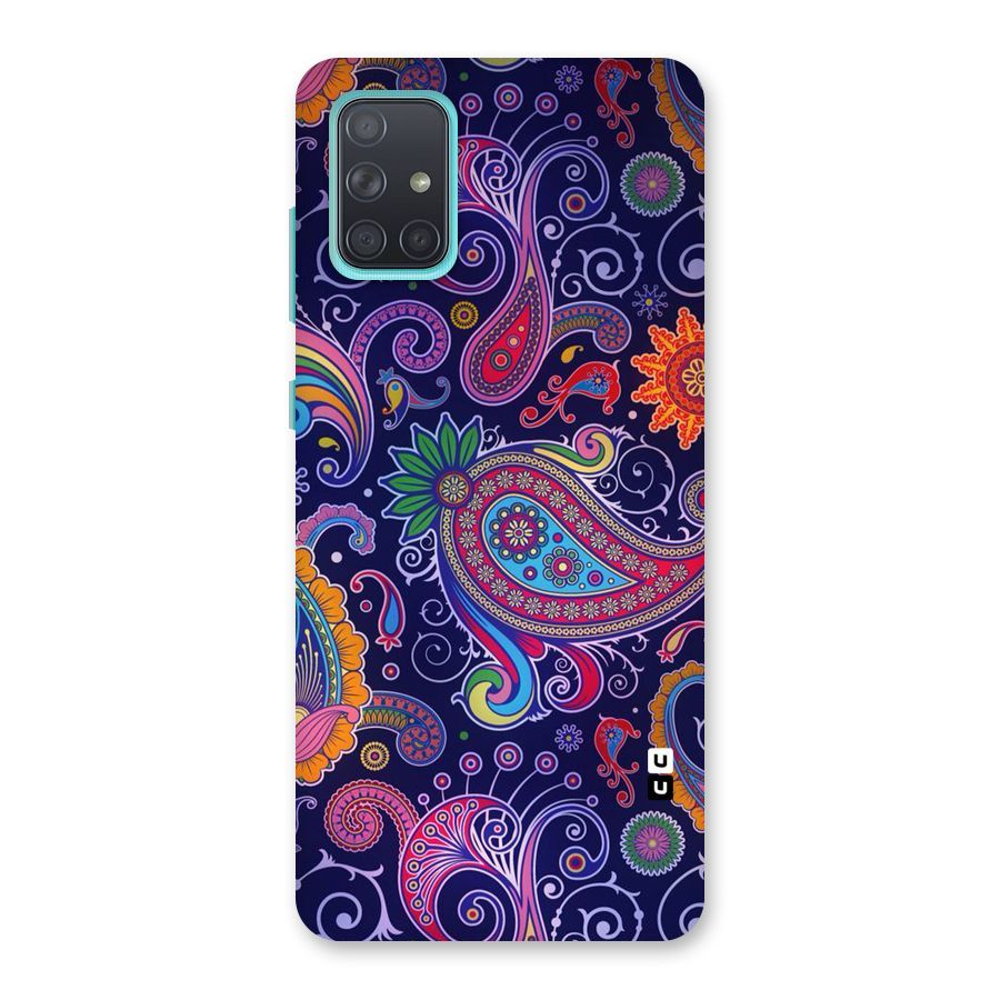 Mehendi Pattern Back Case for Galaxy A71