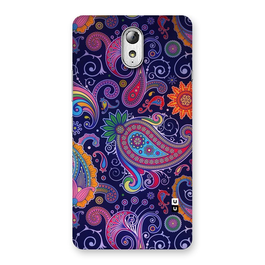 Mehendi Pattern Back Case for Lenovo Vibe P1M