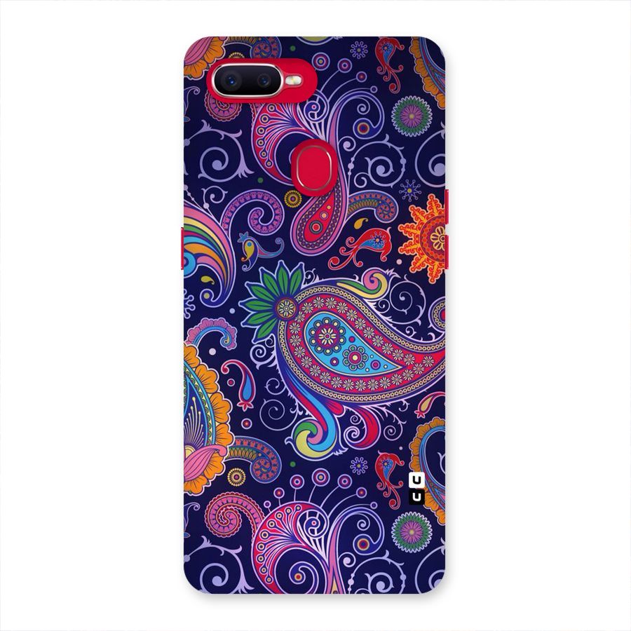 Mehendi Pattern Back Case for Oppo F9 Pro