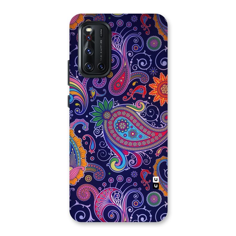 Mehendi Pattern Back Case for Vivo V19