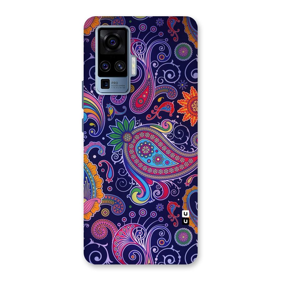 Mehendi Pattern Back Case for Vivo X50 Pro