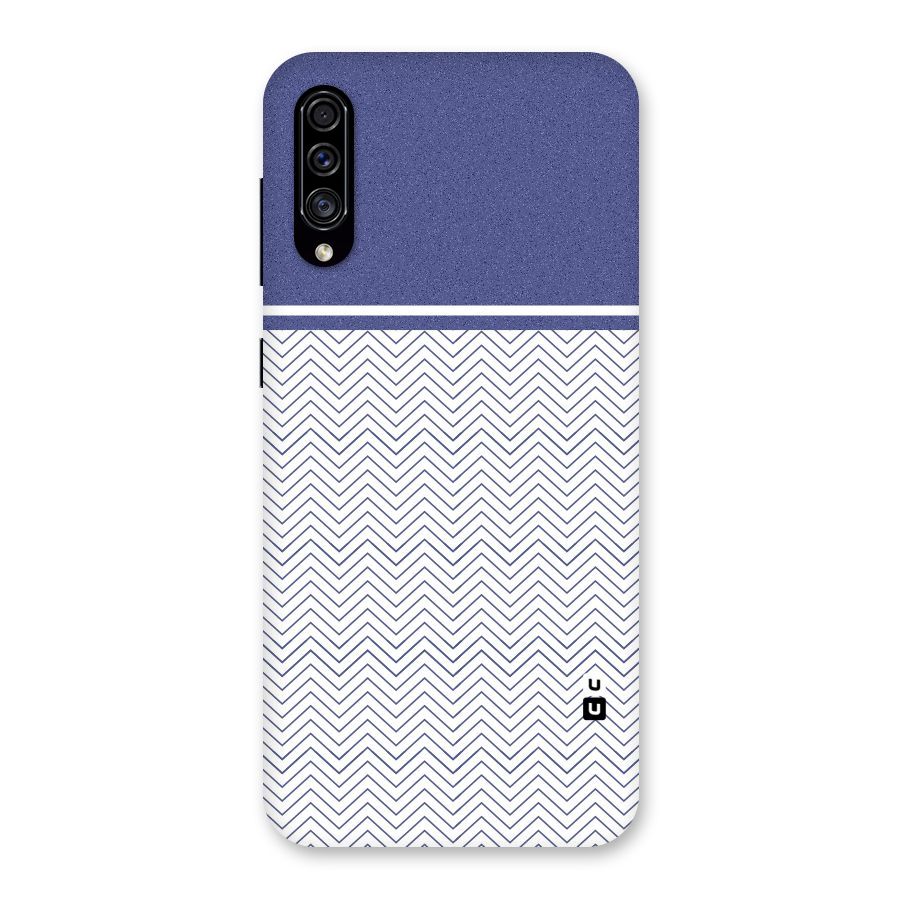 Melange Striped Pattern Back Case for Galaxy A30s