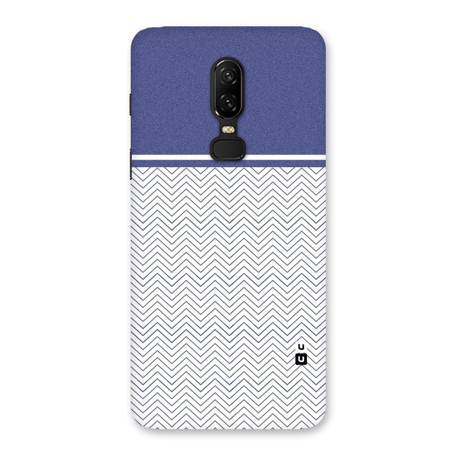 Melange Striped Pattern Back Case for OnePlus 6
