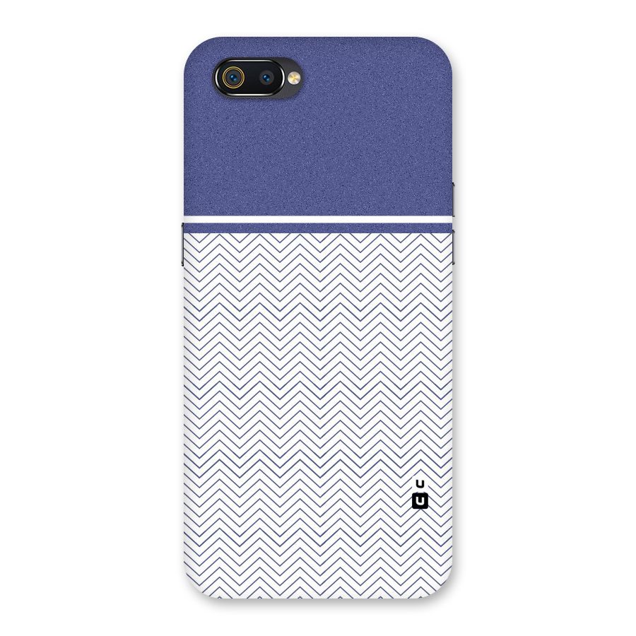 Melange Striped Pattern Back Case for Realme C2
