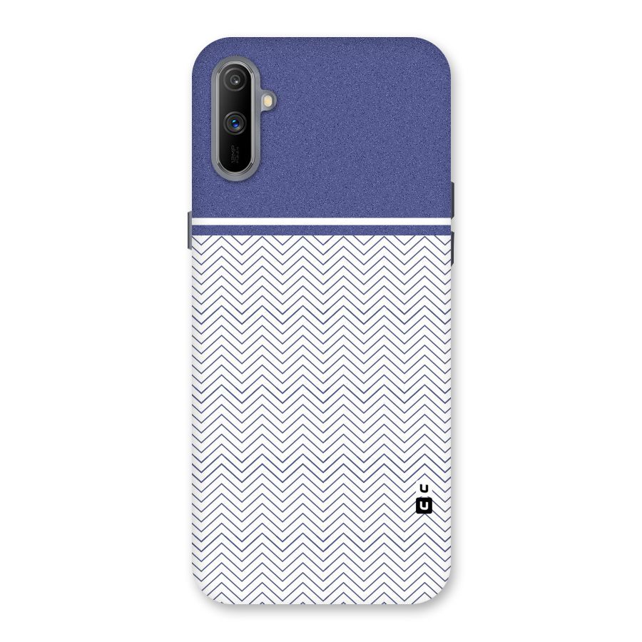 Melange Striped Pattern Back Case for Realme C3