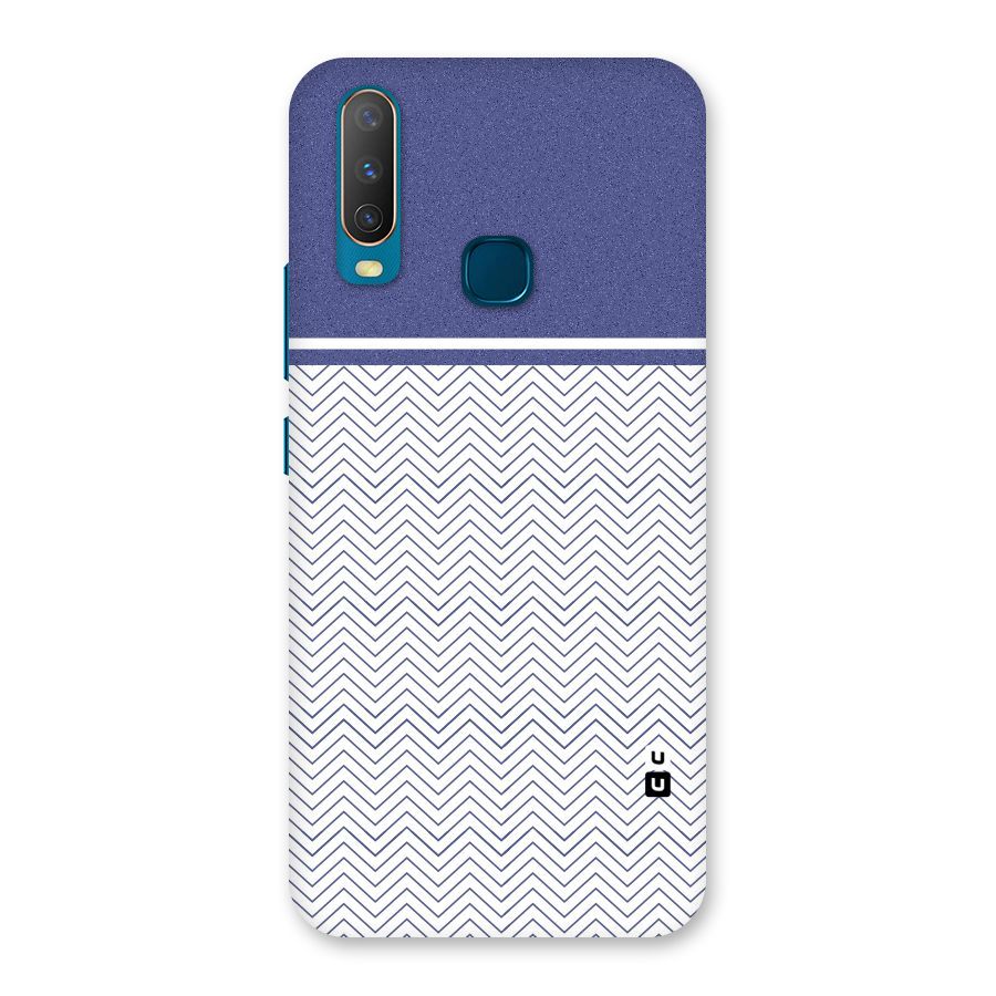 Melange Striped Pattern Back Case for Vivo Y15