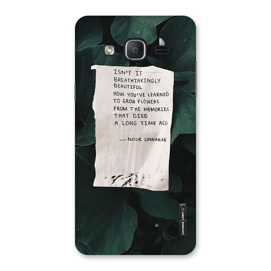 Memories Back Case for Galaxy On7 2015