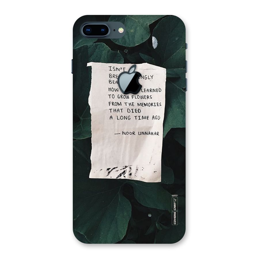 Memories Back Case for iPhone 7 Plus Apple Cut