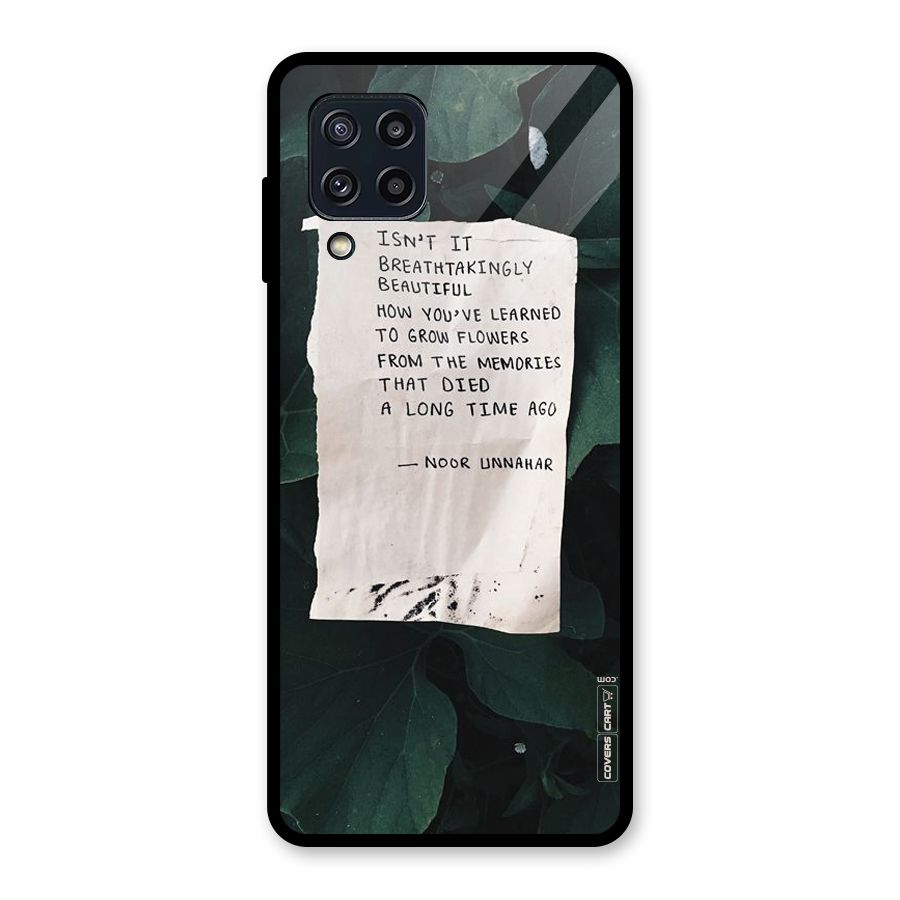 Memories Glass Back Case for Galaxy M32