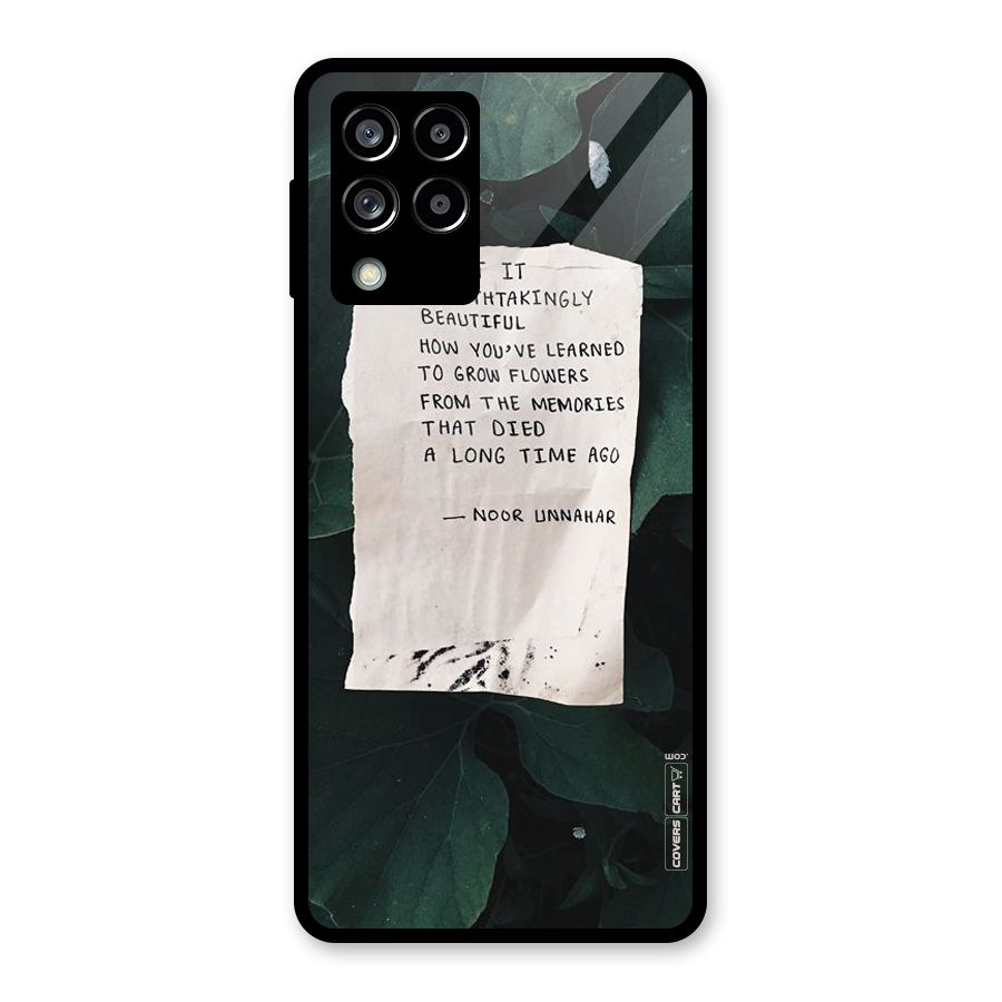 Memories Glass Back Case for Galaxy M53 5G