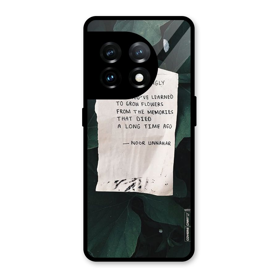 Memories Glass Back Case for OnePlus 11