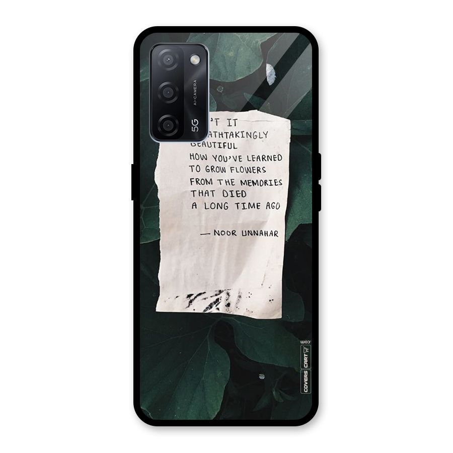 Memories Glass Back Case for Oppo A53s 5G