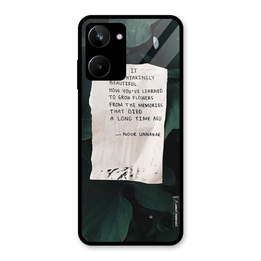 Memories Glass Back Case for Realme 10