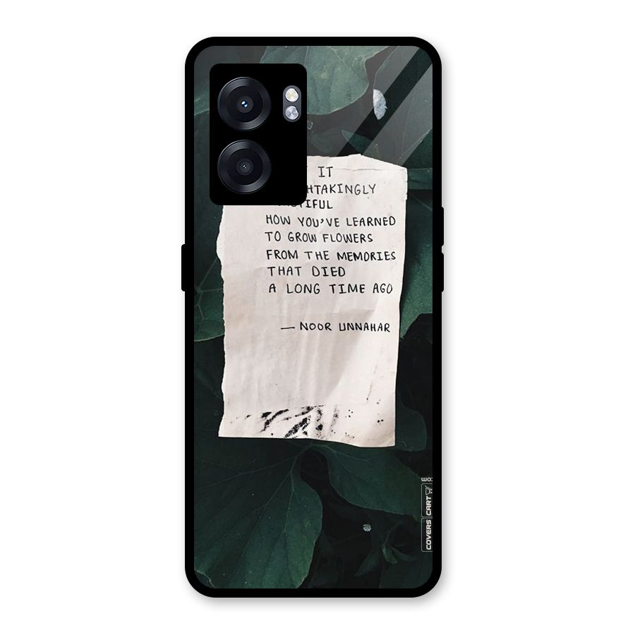Memories Glass Back Case for Realme Narzo 50 5G