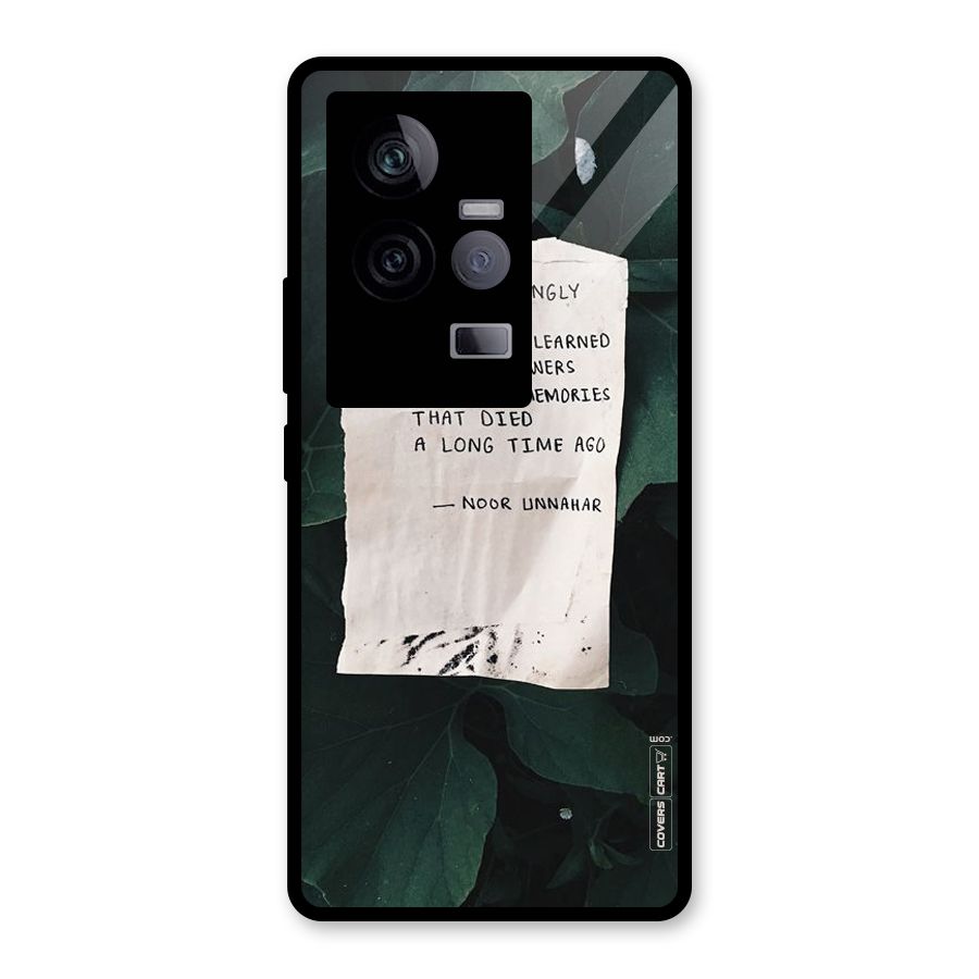 Memories Glass Back Case for Vivo iQOO 11 5G