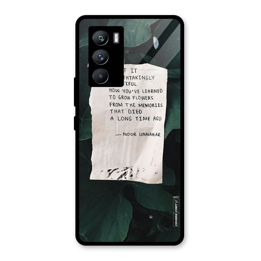 Memories Glass Back Case for Vivo iQOO 9 SE