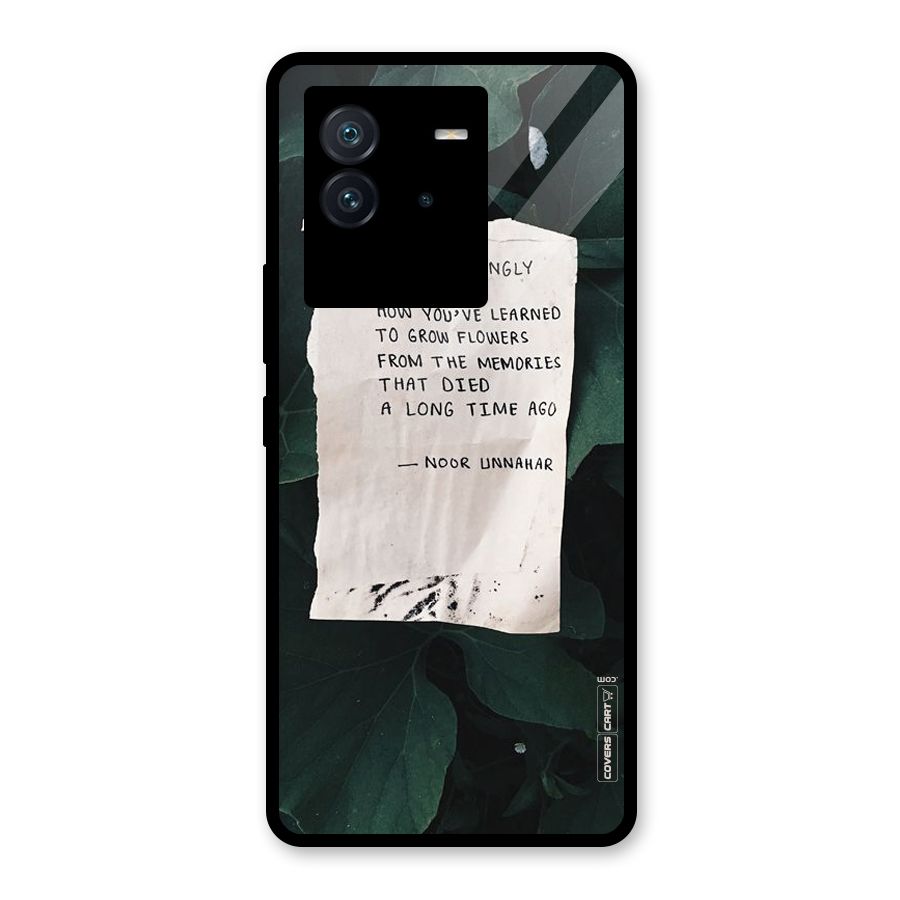 Memories Glass Back Case for Vivo iQOO Neo 6 5G