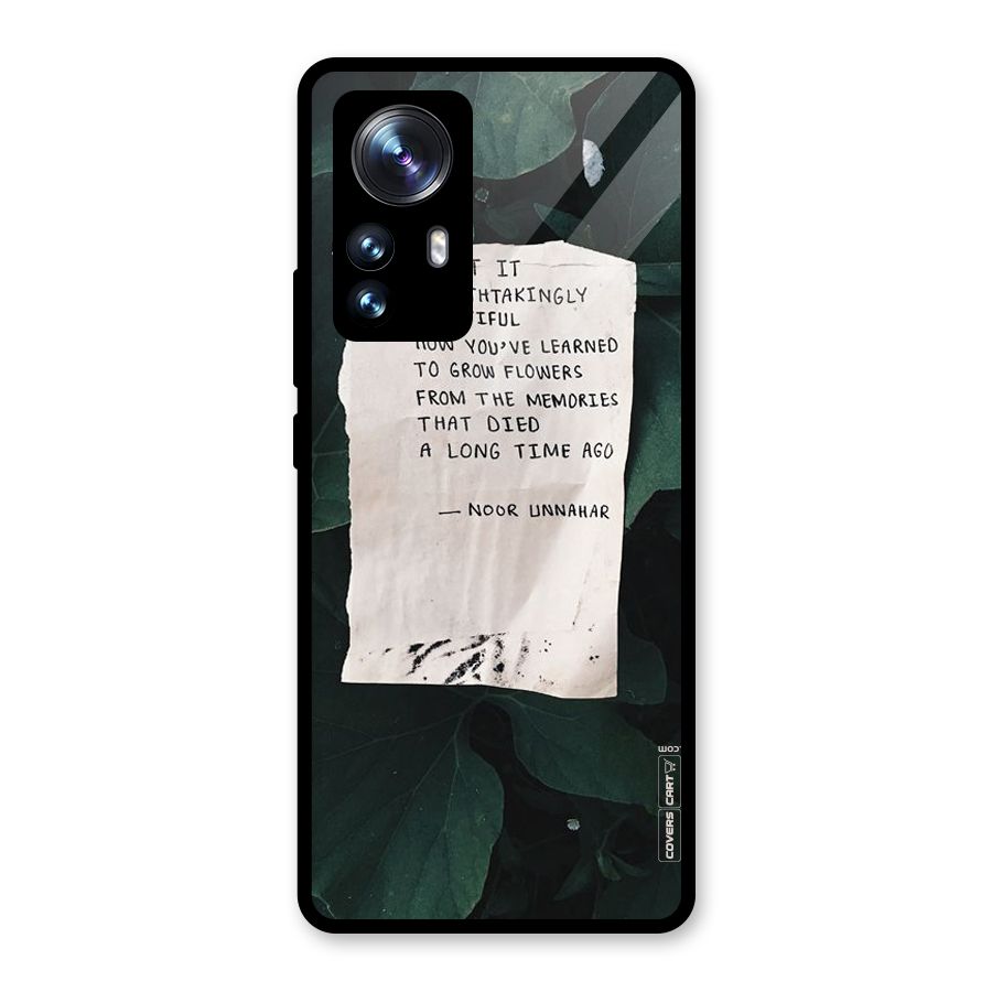 Memories Glass Back Case for Xiaomi 12 Pro