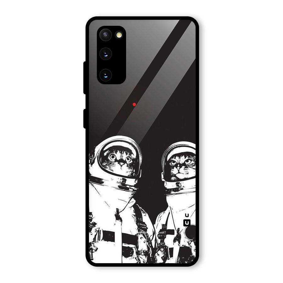 Meow Moon Glass Back Case for Galaxy S20 FE 5G