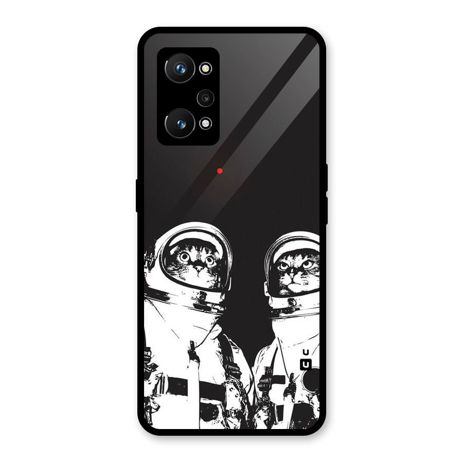 Meow Moon Glass Back Case for Realme GT Neo 3T