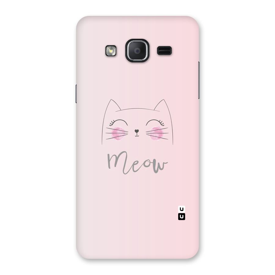 Meow Pink Back Case for Galaxy On7 2015