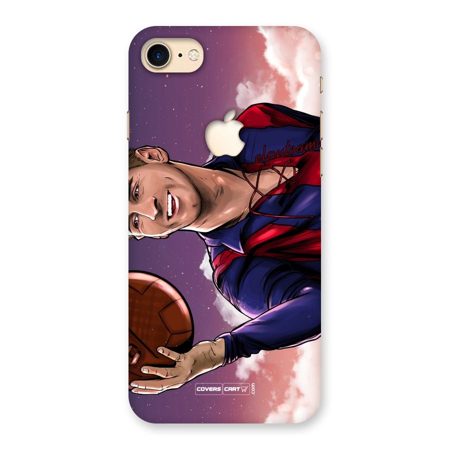 Messi Artwork Back Case for iPhone 7 Apple Cut