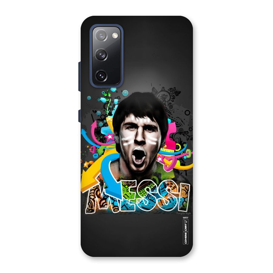 Messi For Argentina Back Case for Galaxy S20 FE