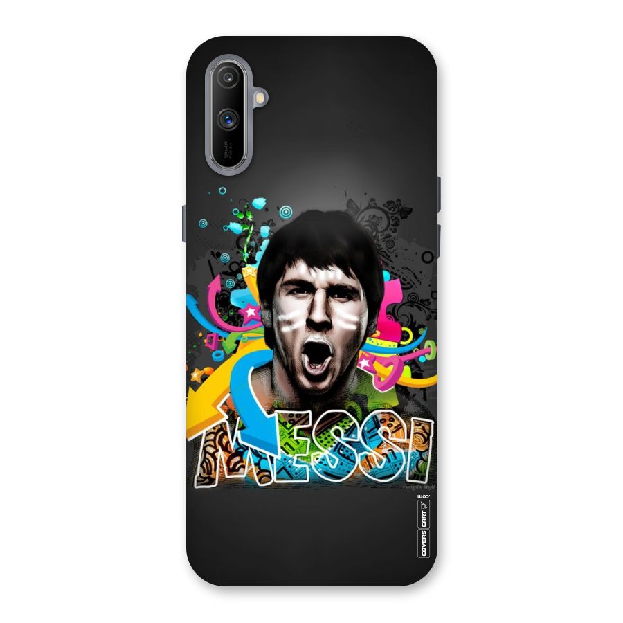 Messi For Argentina Back Case for Realme C3