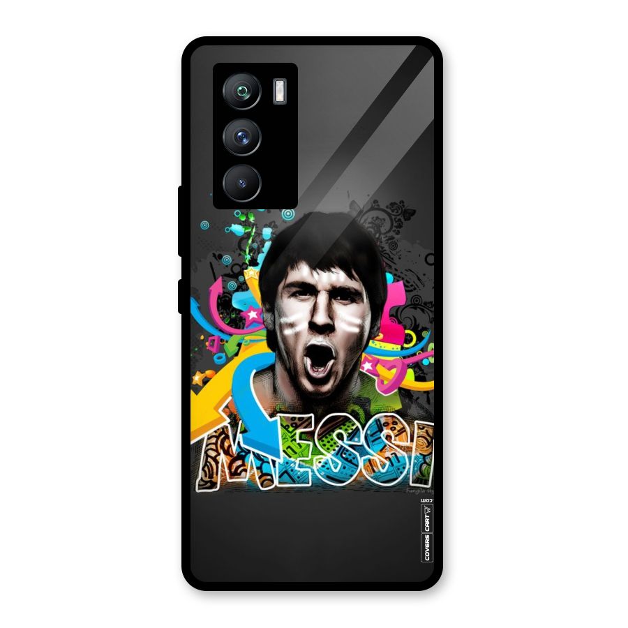 Messi For Argentina Glass Back Case for Vivo iQOO 9 SE