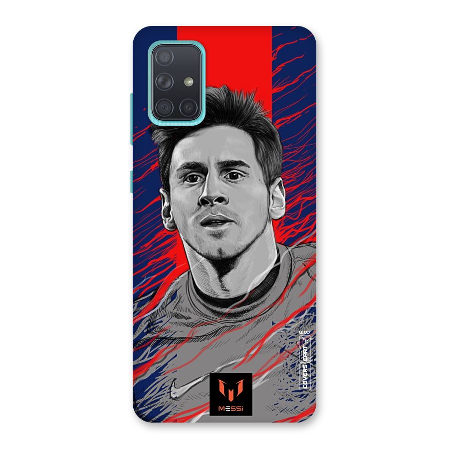 Messi For FCB Back Case for Galaxy A71