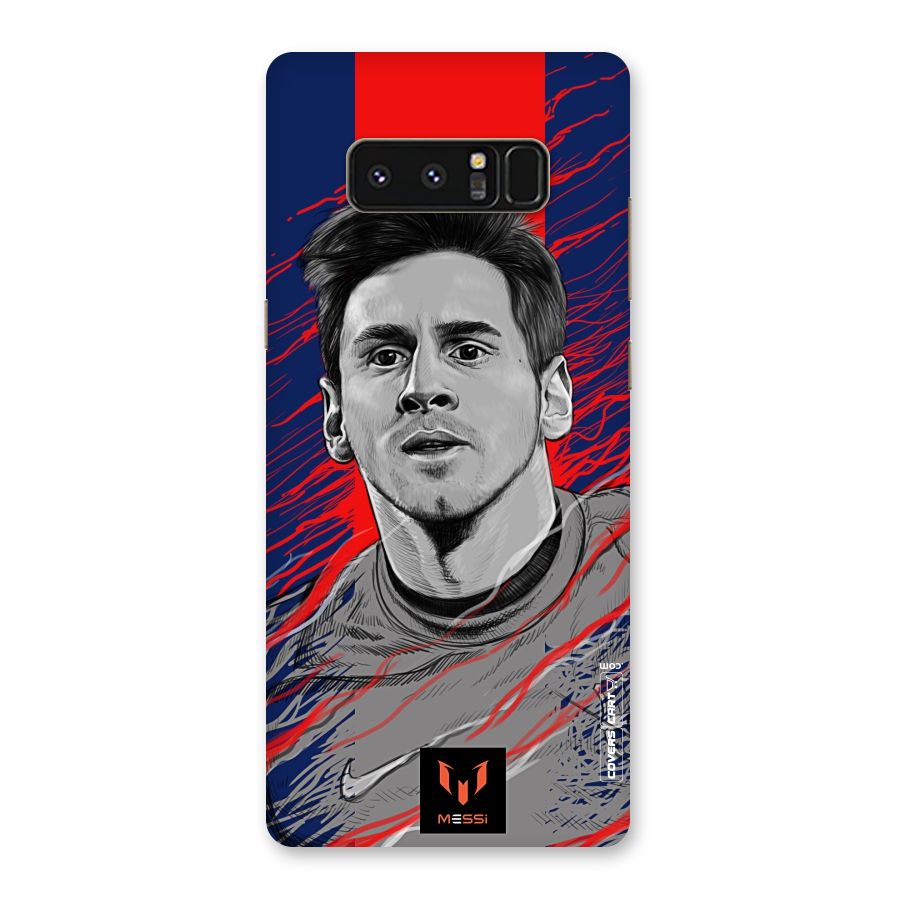 Messi For FCB Back Case for Galaxy Note 8