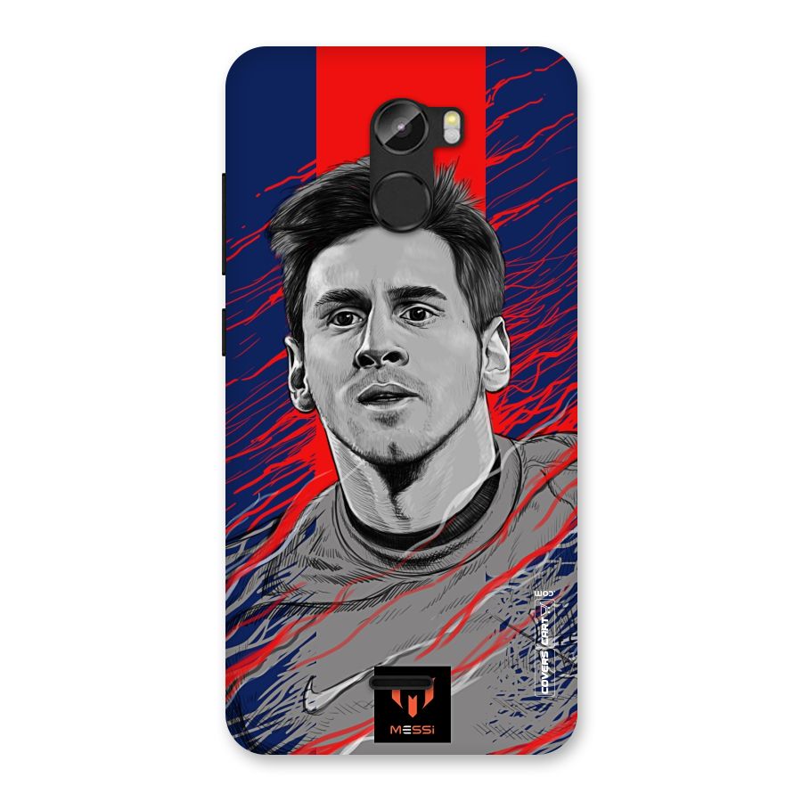 Messi For FCB Back Case for Gionee X1