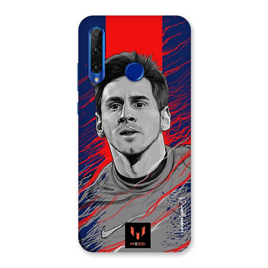 Messi For FCB Back Case for Honor 20i