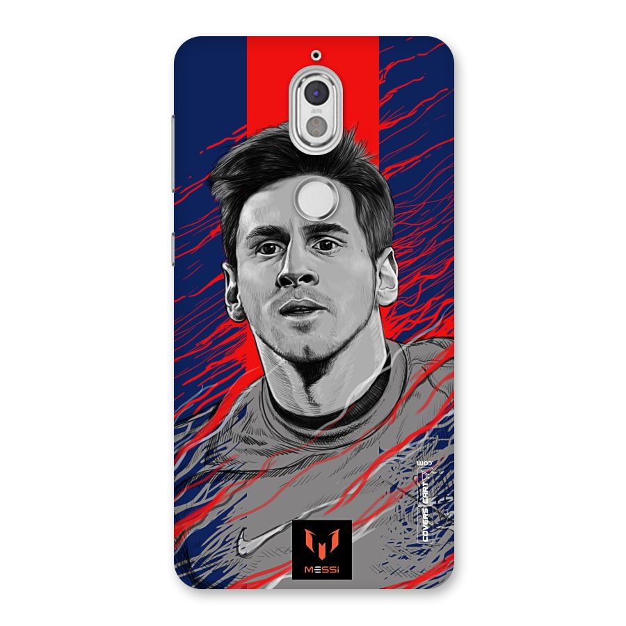 Messi For FCB Back Case for Nokia 7