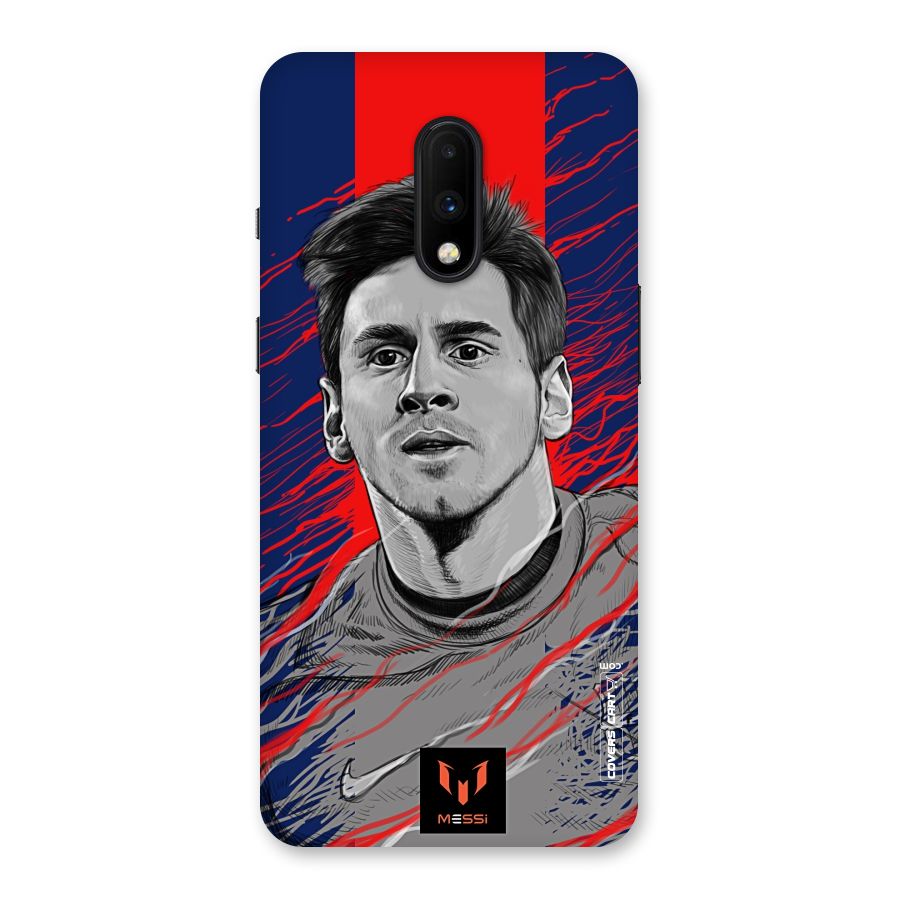 Messi For FCB Back Case for OnePlus 7