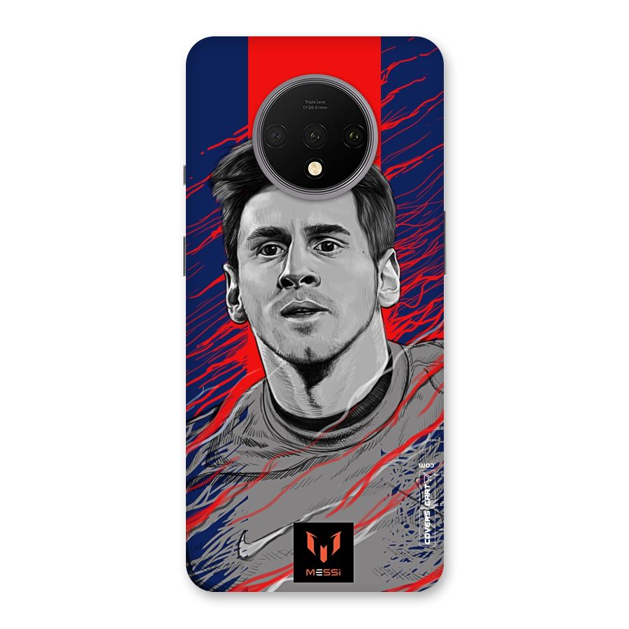 Messi For FCB Back Case for OnePlus 7T