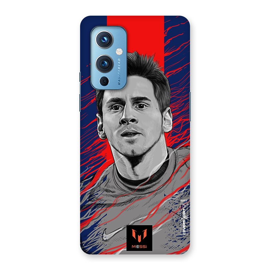 Messi For FCB Back Case for OnePlus 9