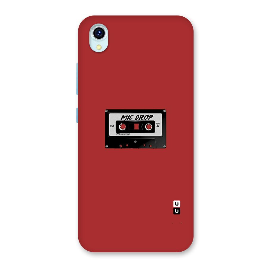 Mic Drop Cassette Minimalistic Back Case for Vivo Y1s