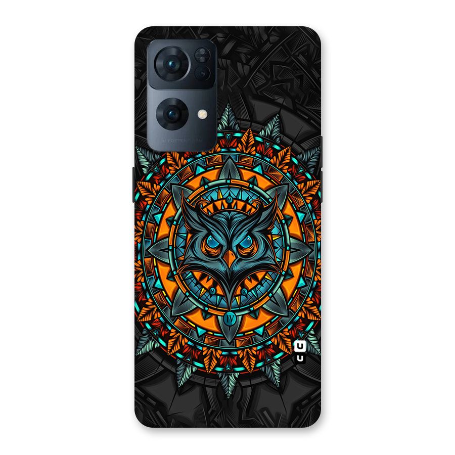Mighty Owl Artwork Back Case for Oppo Reno7 Pro 5G
