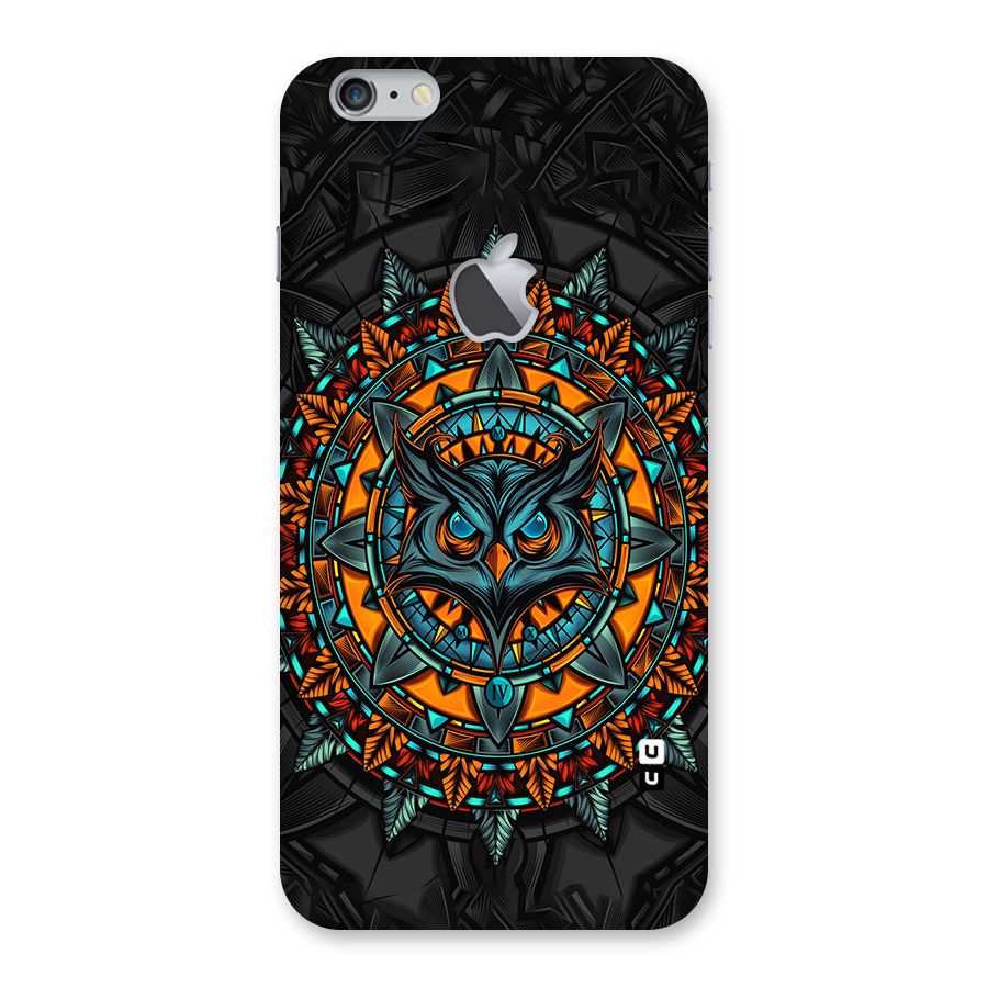 Mighty Owl Artwork Back Case for iPhone 6 Plus 6S Plus Logo Cut