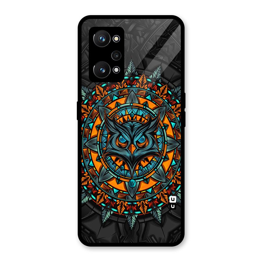 Mighty Owl Artwork Glass Back Case for Realme GT Neo 3T