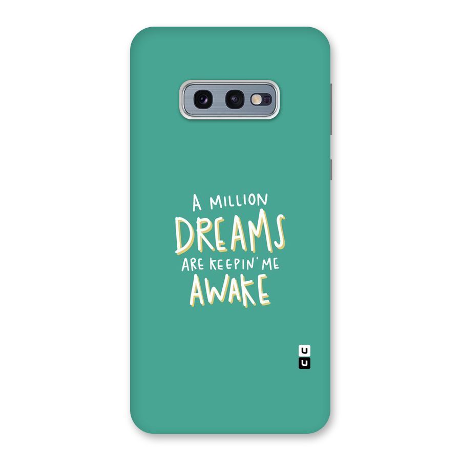 Million Dreams Back Case for Galaxy S10e