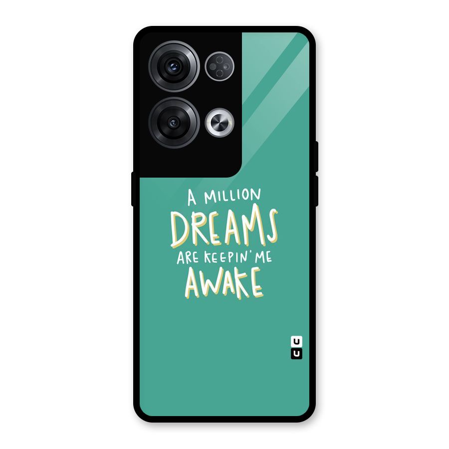 Million Dreams Glass Back Case for Oppo Reno8 Pro 5G