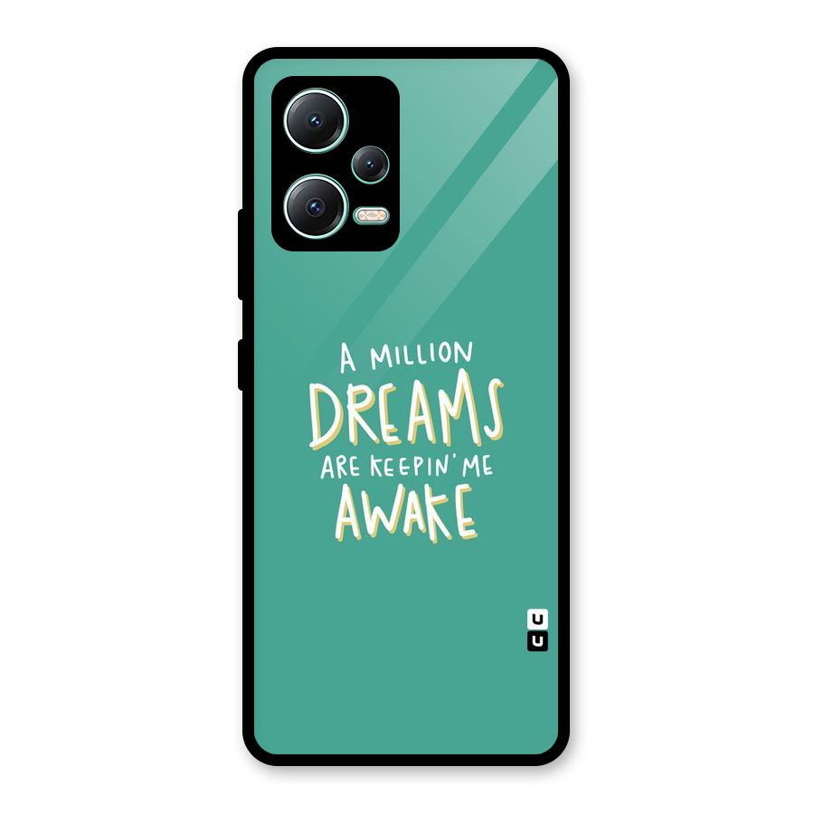 Million Dreams Glass Back Case for Redmi Note 12 5G