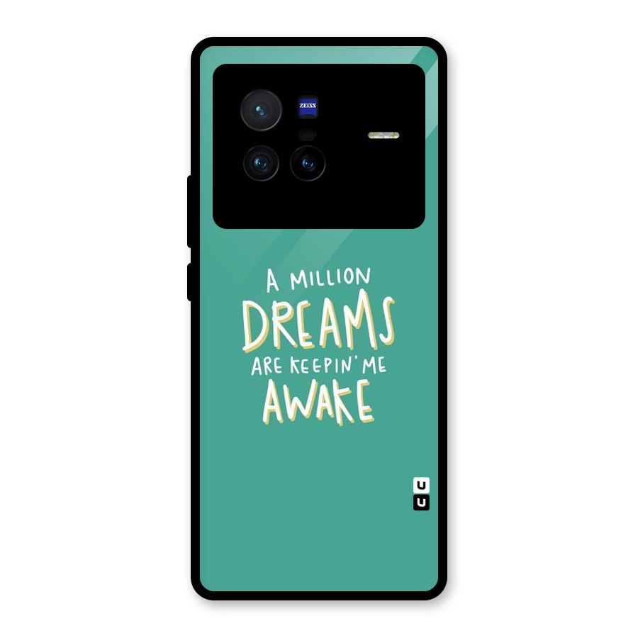 Million Dreams Glass Back Case for Vivo X80