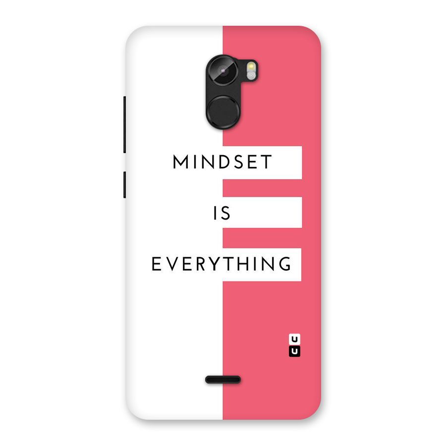 Mindset is Everything Back Case for Gionee X1