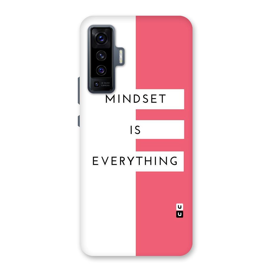 Mindset is Everything Back Case for Vivo X50